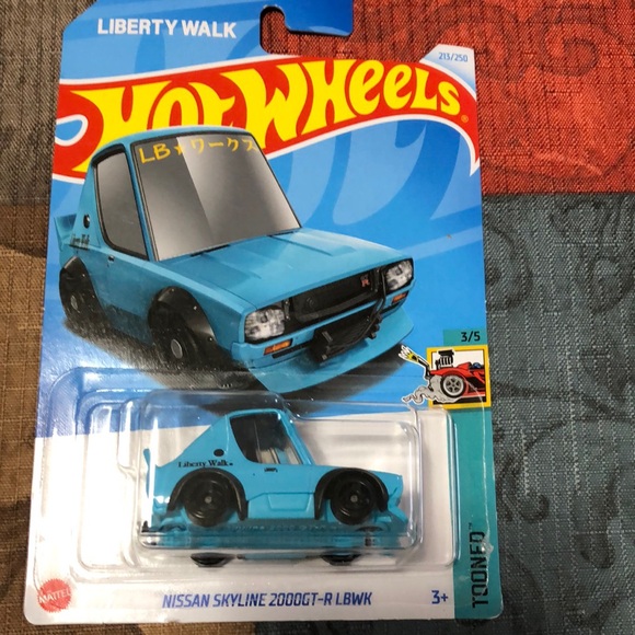 🛍️5/$20🛍️BNIB HOTWHEELS Tooned Nissan Skyline. - Picture 1 of 3